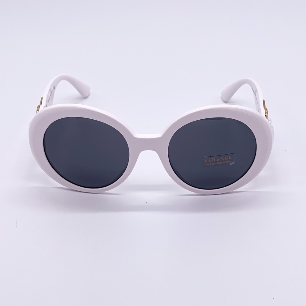 NEW VERSACE WOMEN’S SUNGLASSES NEW VERSACE WHITE WOMEN’S EYEWEAR VERSACE - Picture 3 of 11